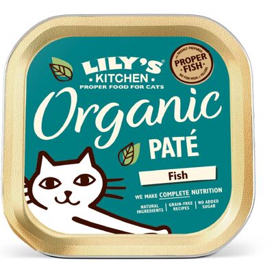 Lily's Kitchen Biologisch Visdiner voor Katten - Kattenvoer Lily's Kitchen Biologisch Visdiner voor Katten - Kattenvoer
