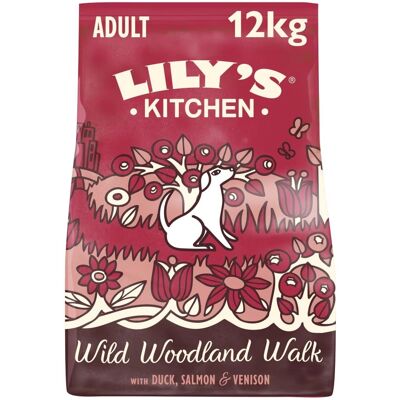 Lily's Kitchen Duck, Salmon & Venison Natural Grain Free Complete Adult 12kg Lily's Kitchen Duck, Salmon & Venison Natural Grain Free Complete Adult 12kg