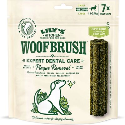 Lily's Kitchen Woofbrush Tandenkauw voor Medium honden Lily's Kitchen Woofbrush Tandenkauw voor Medium honden