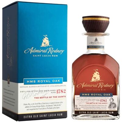 Admiral Rodney Rum HMS Royal Oak 7-12Y in Gift Box - Rum Admiral Rodney Rum HMS Royal Oak 7-12Y in Gift Box - Rum