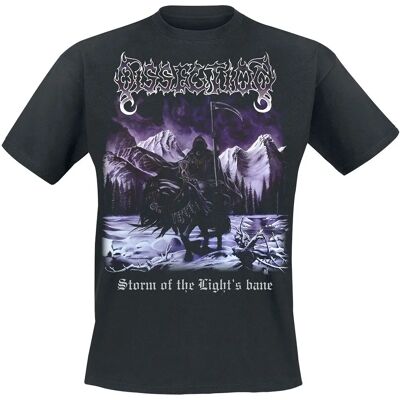 Dissection Storm of the light's bane Musta T-paita - Mies Dissection Storm of the light's bane Musta T-paita - Mies