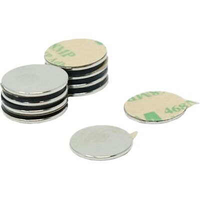 Set d'aimants en Néodyme N42 First4magnets - 15mm, 10 pcs Set d'aimants en Néodyme N42 First4magnets - 15mm, 10 pcs