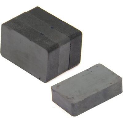 Ferrietmagnet 40x25x10mm - 3kg trekkracht - Verpakking van 5 Ferrietmagnet 40x25x10mm - 3kg trekkracht - Verpakking van 5