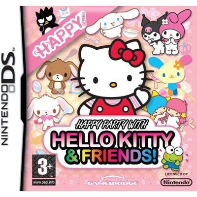 Nintendo Happy Party z Hello Kitty & Przyjaciółmi - Gra wideo Nintendo Happy Party z Hello Kitty & Przyjaciółmi - Gra wideo