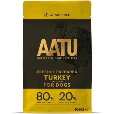 AATU 80/20 Turkey Dog Food - Grain Free Adult, 10kg AATU 80/20 Turkey Dog Food - Grain Free Adult, 10kg