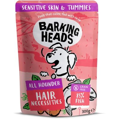 Barking Heads Pooched Salmon - Salmon, Sardines, Vegetables - Wet Dog Food Barking Heads Pooched Salmon - Salmon, Sardines, Vegetables - Wet Dog Food