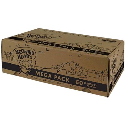 Meowing Heads Adult Cat Food Wet Pouches Natural No Artificial - Cat Food Meowing Heads Adult Cat Food Wet Pouches Natural No Artificial - Cat Food