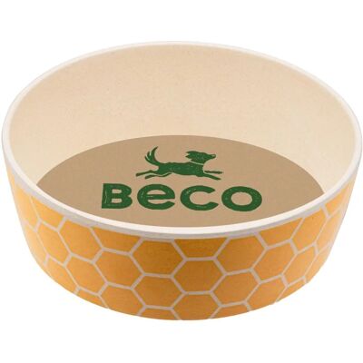 Beco Classique Bol en Bambou Durable Motif Nid d'Abeille - Bol Beco Classique Bol en Bambou Durable Motif Nid d'Abeille - Bol