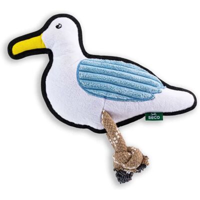 Beco Pets Seagull Dog Toy - Blue/White Beco Pets Seagull Dog Toy - Blue/White