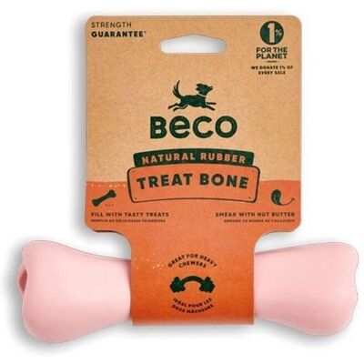 Os à mâcher en caoutchouc naturel Beco - Dog Bone Os à mâcher en caoutchouc naturel Beco - Dog Bone