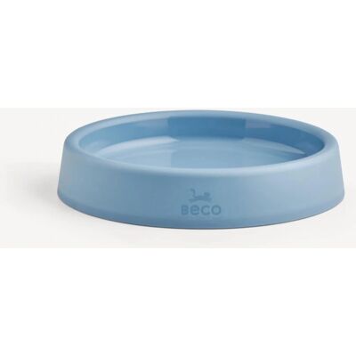 Beco Pets Bol Bleu pour Chats - Assiette Large et Peu Profonde Beco Pets Bol Bleu pour Chats - Assiette Large et Peu Profonde