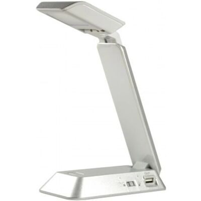 Xtralite EU-plugg portabel LED-lampa - Hopfällbar arbetslampa - Silver Xtralite EU-plugg portabel LED-lampa - Hopfällbar arbetslampa - Silver