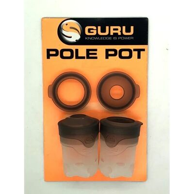 GURU Pole Pot - Range of three cleverly designed pole pots with special holes and lids - Pole Pot GURU Pole Pot - Range of three cleverly designed pole pots with special holes and lids - Pole Pot