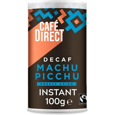 Cafedirect Machu Picchu kawa bez kofeiny - Arabica, instant, 100g Cafedirect Machu Picchu kawa bez kofeiny - Arabica, instant, 100g
