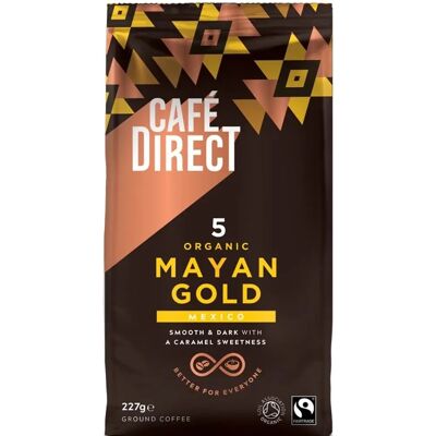 Cafedirect - FT Mayan Gold - 200g - Organická Káva Cafedirect - FT Mayan Gold - 200g - Organická Káva