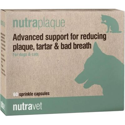 NUTRAVET Nutraplaque - Wsparcie zdrowia jamy ustnej dla psów i kotów NUTRAVET Nutraplaque - Wsparcie zdrowia jamy ustnej dla psów i kotów