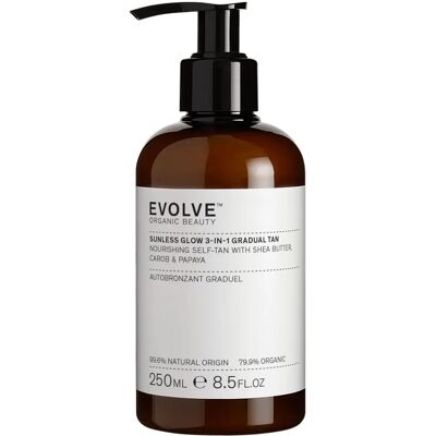 Evolve Sunless Glow 3-i-1 Gradual Tan - Selvbruningslotion Evolve Sunless Glow 3-i-1 Gradual Tan - Selvbruningslotion