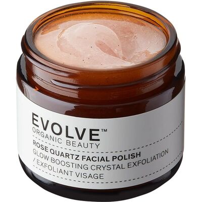Evolve Organic Rose Quartz Ansigtspeeling - 60ml Evolve Organic Rose Quartz Ansigtspeeling - 60ml