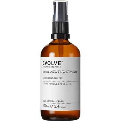 Evolve Organic Beauty Liquid Radiance Glycolic Toner - 100ml Evolve Organic Beauty Liquid Radiance Glycolic Toner - 100ml