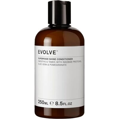 Evolve Organic Beauty Superfood Shine Hoitoaine - Luonnollinen, Vegaani, 250ml Evolve Organic Beauty Superfood Shine Hoitoaine - Luonnollinen, Vegaani, 250ml