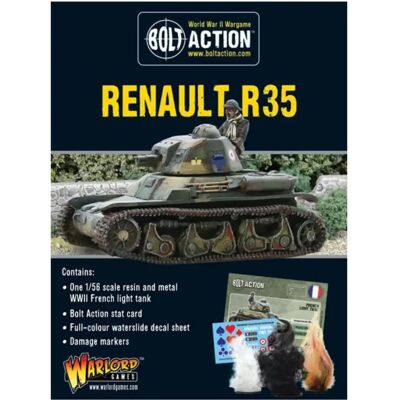 Warlord Games Renault R-35 Tank - Model z żywicy Warlord Games Renault R-35 Tank - Model z żywicy