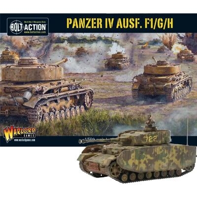 Warlord Games Carro Armato Medio Panzer IV Ausf. F1 / G / H - Estensione per giochi di miniature Warlord Games Carro Armato Medio Panzer IV Ausf. F1 / G / H - Estensione per giochi di miniature