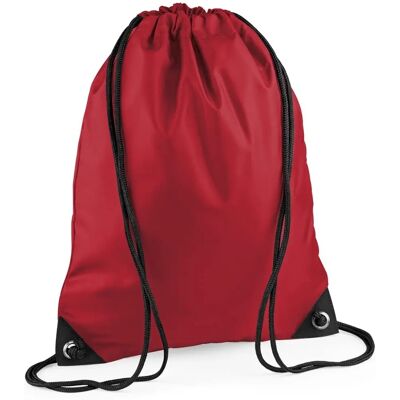 BagBase Sac de Sport - 11L Imperméable Polyester Rouge - Publicité BagBase Sac de Sport - 11L Imperméable Polyester Rouge - Publicité