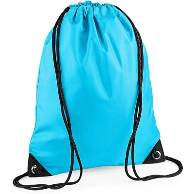 Bagbase BG10 - Sac de Gym Résistant à l'Eau Bleu Bagbase BG10 - Sac de Gym Résistant à l'Eau Bleu