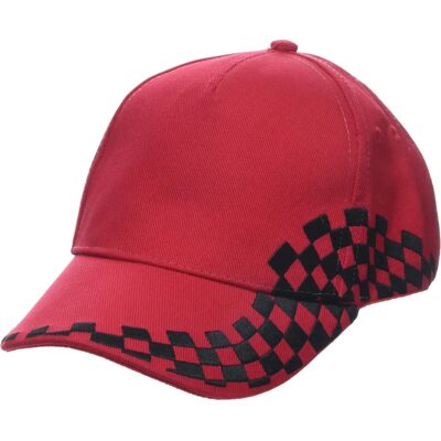 Beechfield Grand Prix Cap - One Size - Rød Beechfield Grand Prix Cap - One Size - Rød