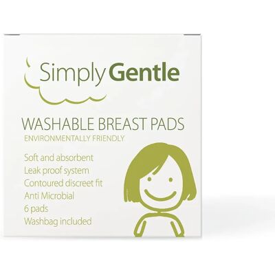 Simply Gentle Ammeinnlegg - Gjenbrukbare, Lekkasje-sikre, Komfort Simply Gentle Ammeinnlegg - Gjenbrukbare, Lekkasje-sikre, Komfort