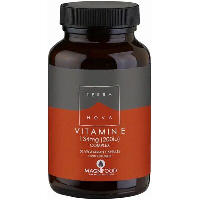 Terra Nova Complesso Vitamina E 200 IU Vegane - Vitamine Terra Nova Complesso Vitamina E 200 IU Vegane - Vitamine