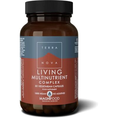 Terra Nova Living Multinutrient Complex - Spirulina, Acai, Gurkemeje - Multivitamin Terra Nova Living Multinutrient Complex - Spirulina, Acai, Gurkemeje - Multivitamin
