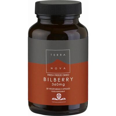 Terra Nova Mirtillo 360 mg Vegicaps - Integratore alimentare Terra Nova Mirtillo 360 mg Vegicaps - Integratore alimentare