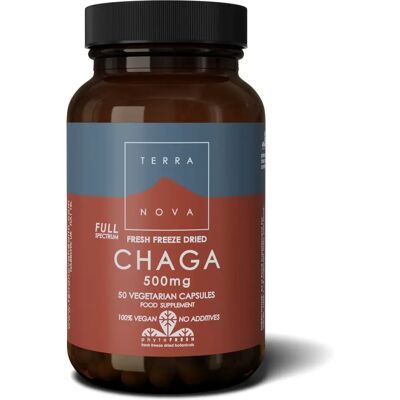 Terranova Chaga 500mg Spettro Completo - Integratore Terranova Chaga 500mg Spettro Completo - Integratore