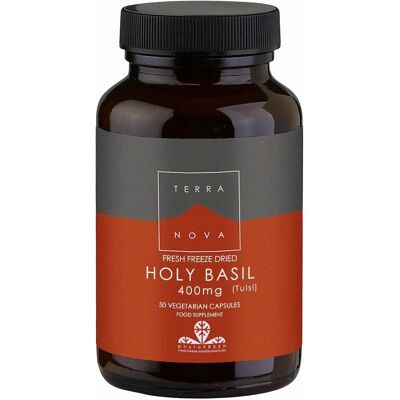 Terra Nova Holy Basil 400mg Vegicaps - Supplements Terra Nova Holy Basil 400mg Vegicaps - Supplements
