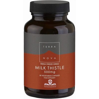Terra Nova Terranova Milk Thistle 500mg Vegicaps - Supplements Terra Nova Terranova Milk Thistle 500mg Vegicaps - Supplements