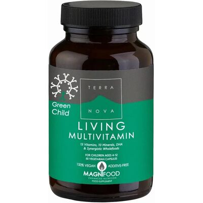 Terra Nova Kinder-Multivitamin - 100 Vegicaps Terra Nova Kinder-Multivitamin - 100 Vegicaps