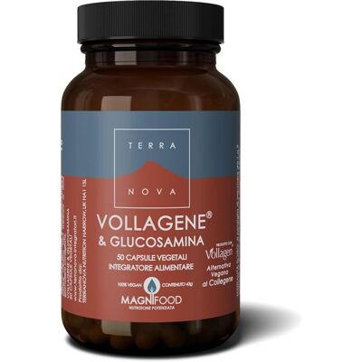 Complesso di Collagene e Glucosamina Terranova - Supporto alle Articolazioni e Pelle Complesso di Collagene e Glucosamina Terranova - Supporto alle Articolazioni e Pelle
