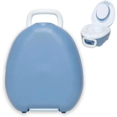 My Carry Potty - Potte de voyage portable bleu pastel - Publicité My Carry Potty - Potte de voyage portable bleu pastel - Publicité