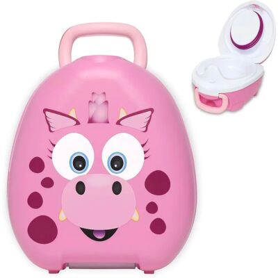 My Carry Potty Pink Drache - Tragbare Potte My Carry Potty Pink Drache - Tragbare Potte