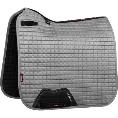 LeMieux - ProSport Suede Dressage Square - Gris - Publicité LeMieux - ProSport Suede Dressage Square - Gris - Publicité