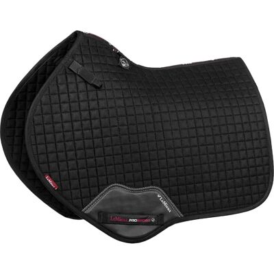 LeMieux Schwarze Vollleder Wildleder Close Contact Satteldecke - Sattelunterlage LeMieux Schwarze Vollleder Wildleder Close Contact Satteldecke - Sattelunterlage