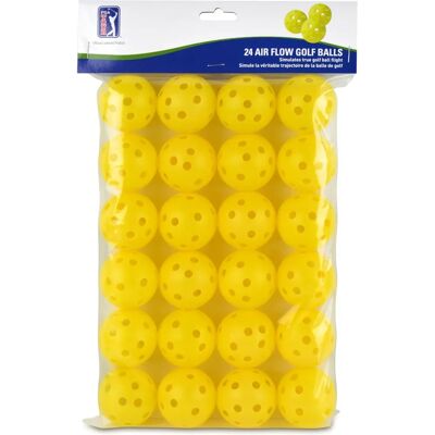 Bolsa de Prática de Golfe PGA TOUR 24 Amarelas - Bolas de golfe Bolsa de Prática de Golfe PGA TOUR 24 Amarelas - Bolas de golfe