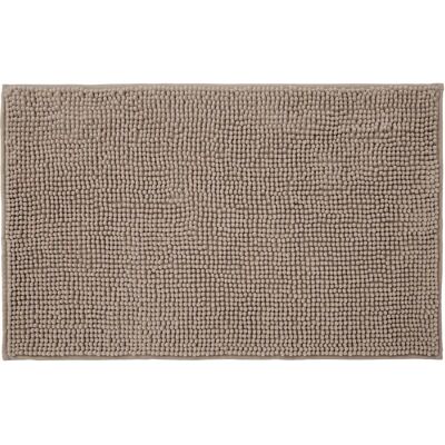 Allure Bath Fashions Chenille Bobble Bath Mat - Mocha - Microfibre & Non-slip - Bath Type Allure Bath Fashions Chenille Bobble Bath Mat - Mocha - Microfibre & Non-slip - Bath Type
