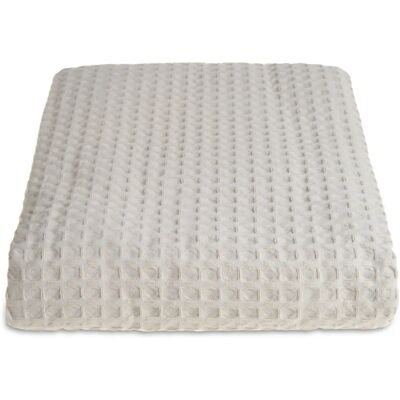 Allure Bath Fashions Taupe Hotel Waffle Throw Blanket - 175 x 225cm Allure Bath Fashions Taupe Hotel Waffle Throw Blanket - 175 x 225cm