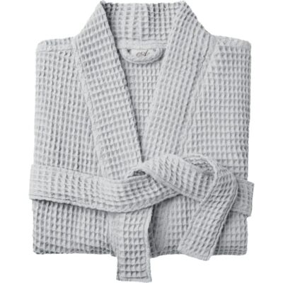 Allure Bath Fashions - Waffle Bathrobe - Grey - Bathrobe Allure Bath Fashions - Waffle Bathrobe - Grey - Bathrobe