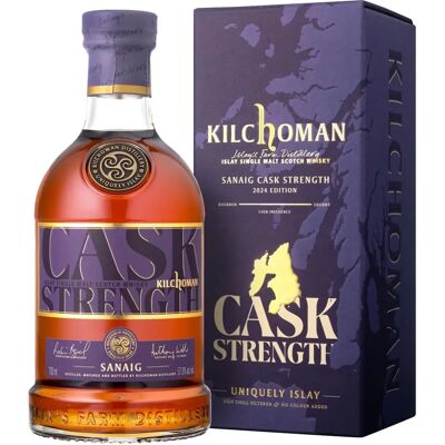 Kilchoman Sanaig Cask Strength Islay Single Malt Whisky - Whisky Kilchoman Sanaig Cask Strength Islay Single Malt Whisky - Whisky