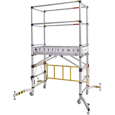 Zarges Model TT002 Telescopic Scaffold Tower - 2.3-4m Zarges Model TT002 Telescopic Scaffold Tower - 2.3-4m