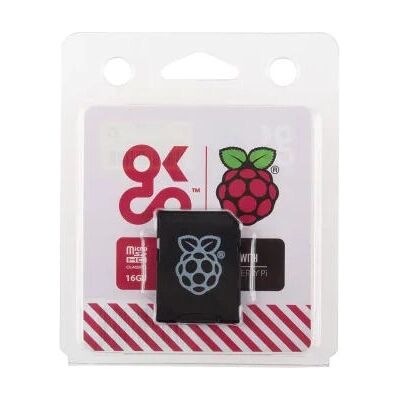 Raspberry Pi Offizielle 16 GB MicroSD-Karte mit Noobs & Adapter Raspberry Pi Offizielle 16 GB MicroSD-Karte mit Noobs & Adapter
