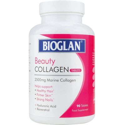 Bioglan Brand Collagen 2500mg Tablets - Supports Skin, Hair & Nails Bioglan Brand Collagen 2500mg Tablets - Supports Skin, Hair & Nails